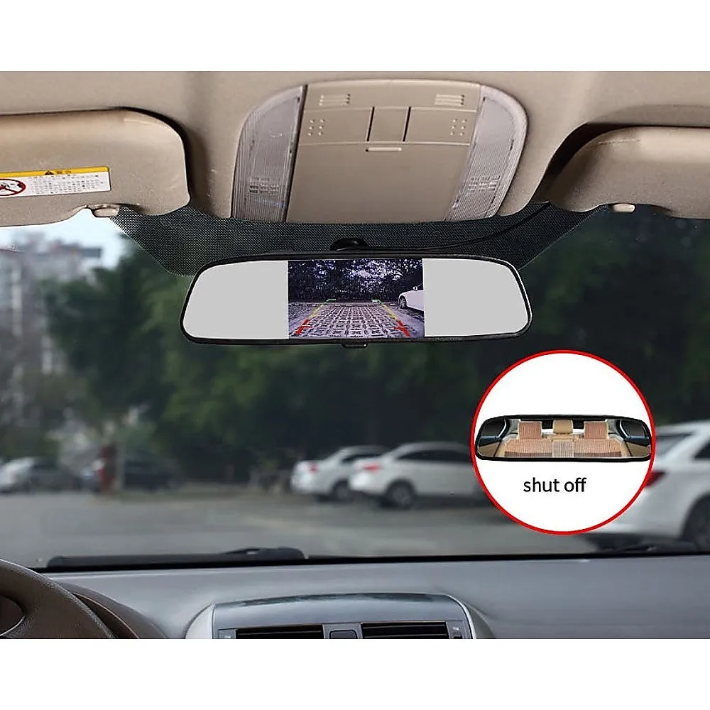 120° Wide-Angle Waterproof Night Vision Car Reverse Camera Kit