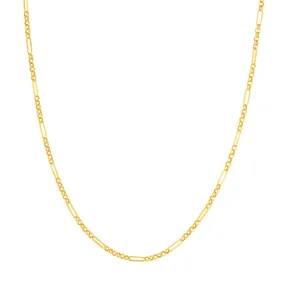 14K Yellow Gold 2.80mm 6 1 Rolo Chain