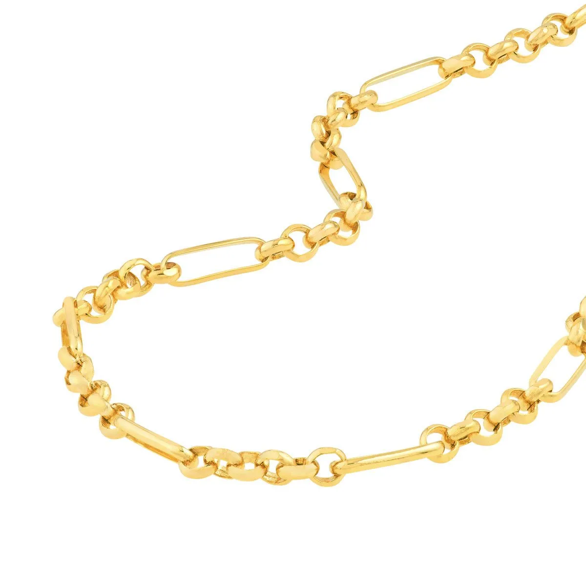 14K Yellow Gold 2.80mm 6 1 Rolo Chain