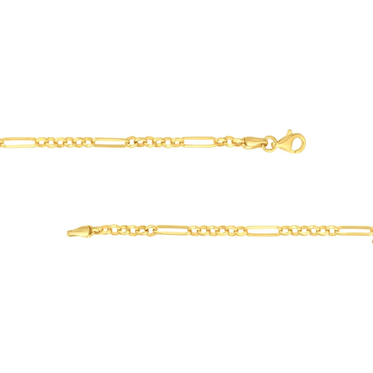 14K Yellow Gold 2.80mm 6 1 Rolo Chain