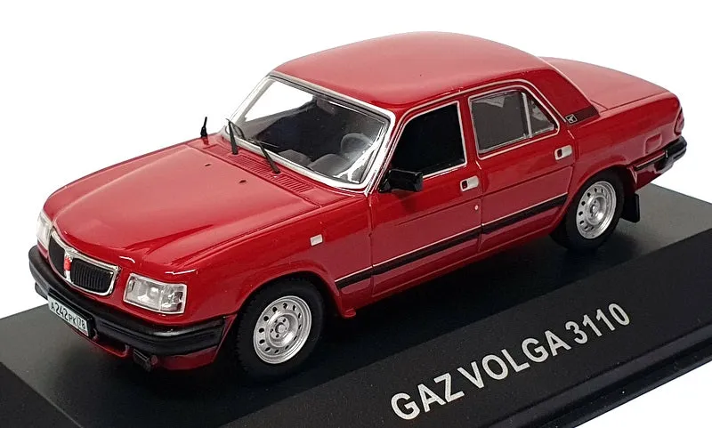 1st Models 1/43 Scale Diecast 1ST 006 - 1997 Gaz Volga 3110 - Dk Red