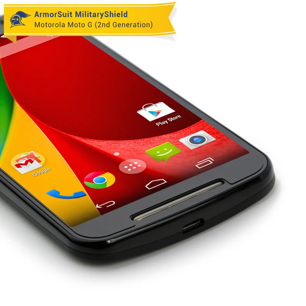 [2 Pack] Motorola Moto G (2nd Generation 2014) Screen Protector (Case-Friendly)