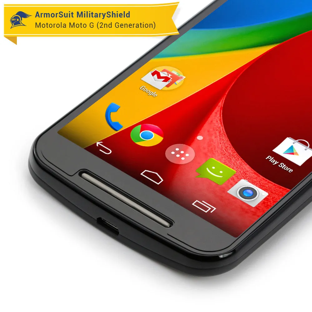 [2 Pack] Motorola Moto G (2nd Generation 2014) Screen Protector (Case-Friendly)