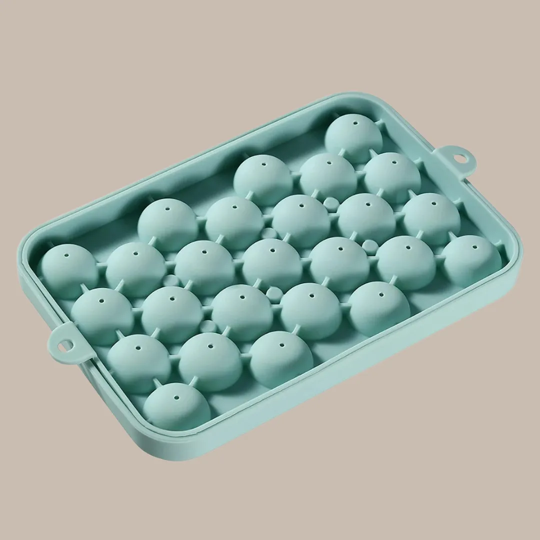 25 Grids Silicone Ice Storage Box