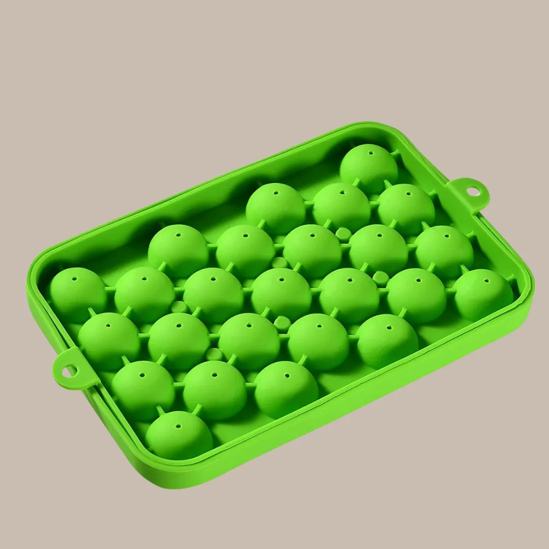 25 Grids Silicone Ice Storage Box