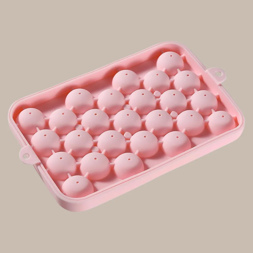 25 Grids Silicone Ice Storage Box