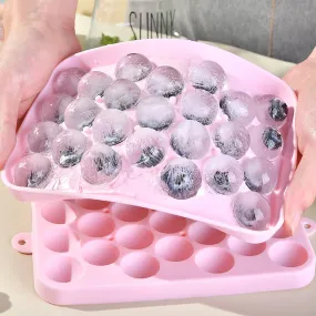 25 Grids Silicone Ice Storage Box