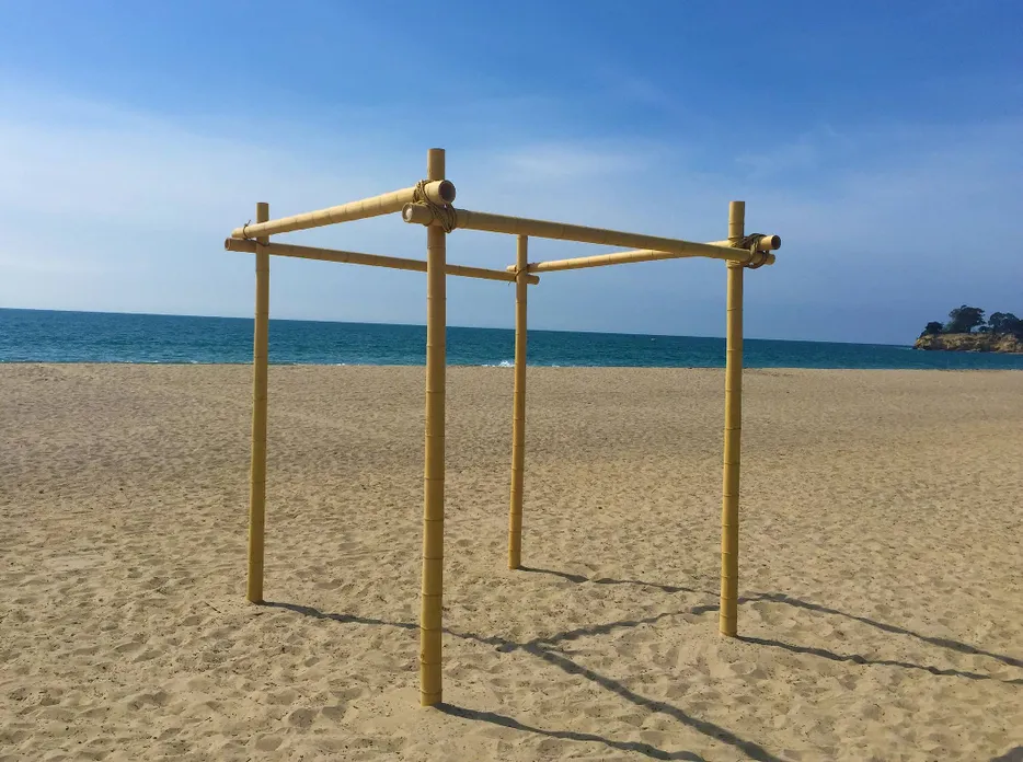 4 Pole Large Bamboo Chuppah