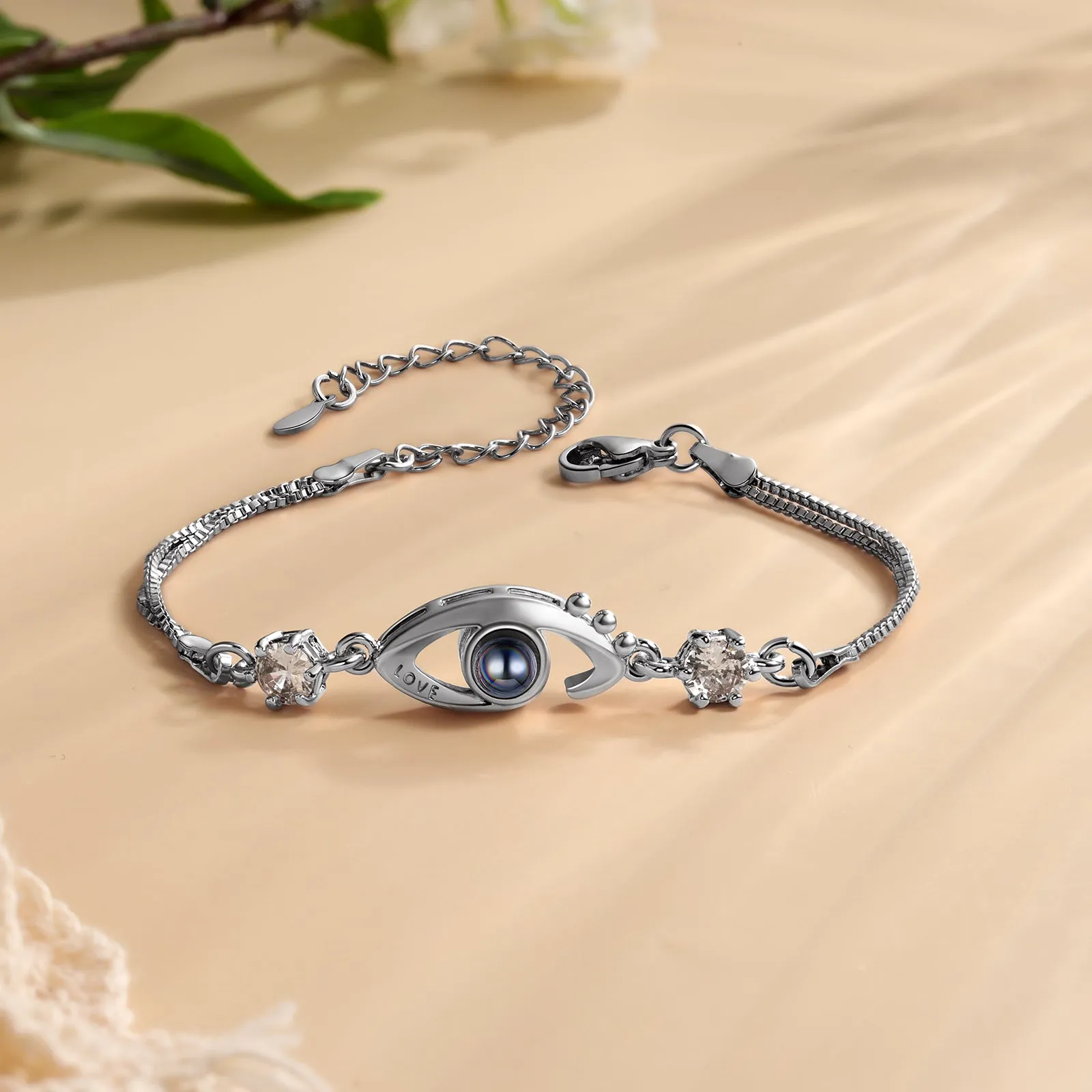 4FunGift® Angel Eye Customized Photo Projection Bracelet