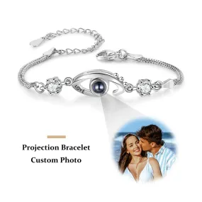 4FunGift® Angel Eye Customized Photo Projection Bracelet