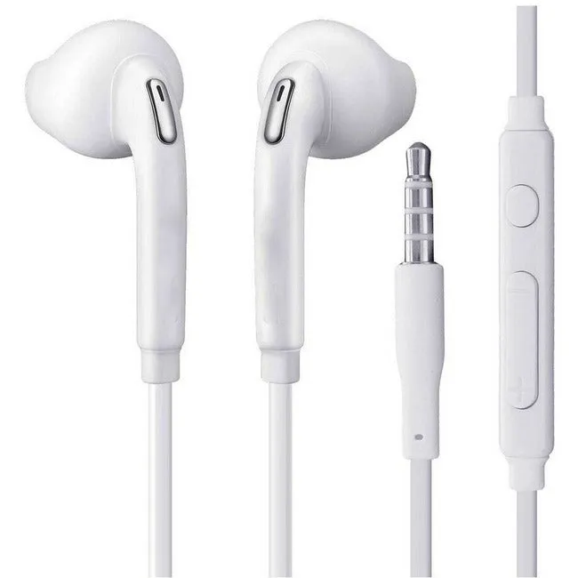 4Xem Earbud Earphones For Samsung Galaxy/Tab (White)