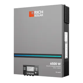 6500 Watt (6.5kW) 48 Volt Off-grid Hybrid Solar Inverter 550V PV Input