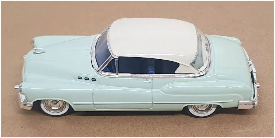 A Century Of Cars 1/43 Scale AEL0550 - 1950 Buick Cabriolet - Pale Blue/White