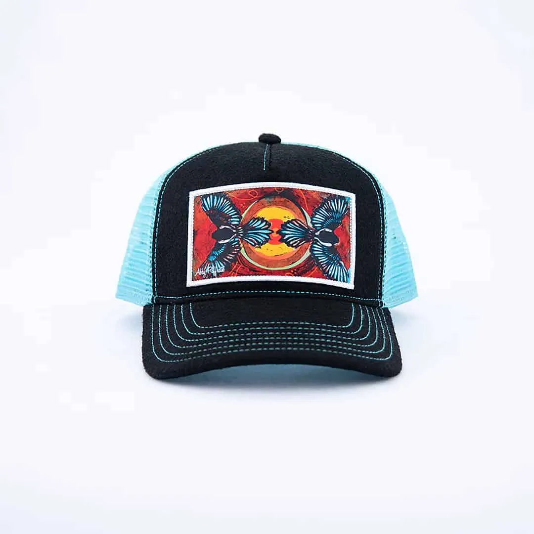 Abby Paffrath - Art 4 All - Magpies Trucker Hat