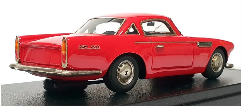 ABC Brianza 1/43 Scale No.211 - 1959 BMW 3200 Michelotti Vignale Coupe - Red