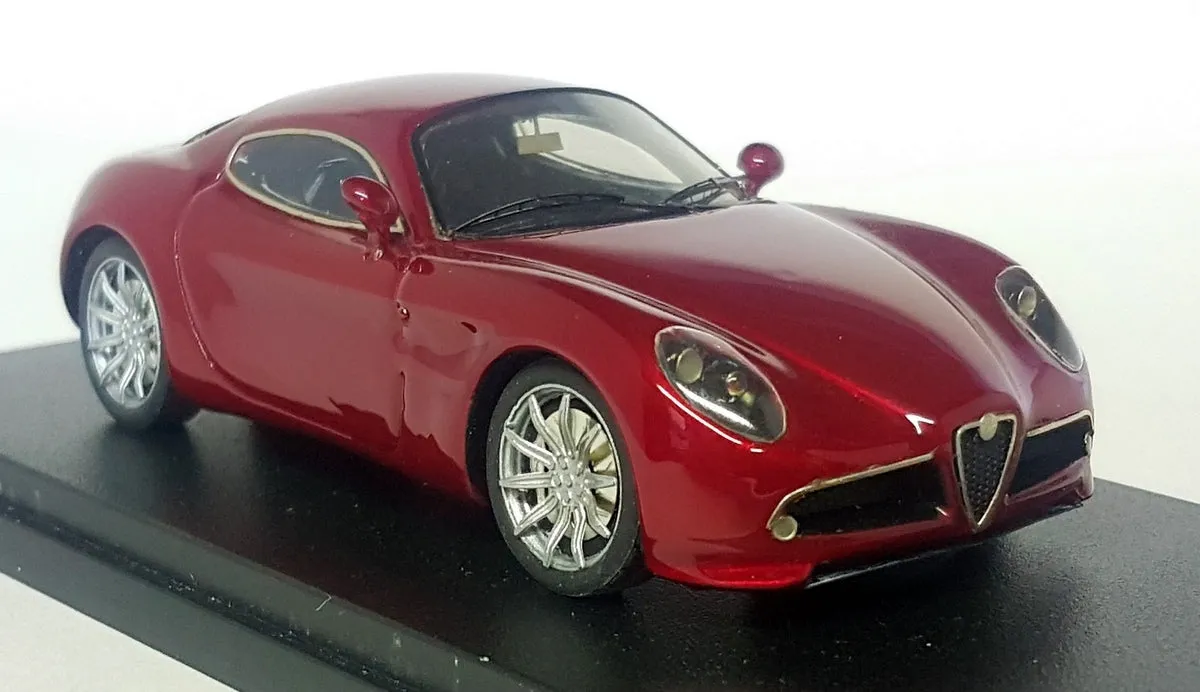 ABC Brianza 1/43 Scale Resin - ABC208 Alfa Romeo 8C Competizione 2003 Red