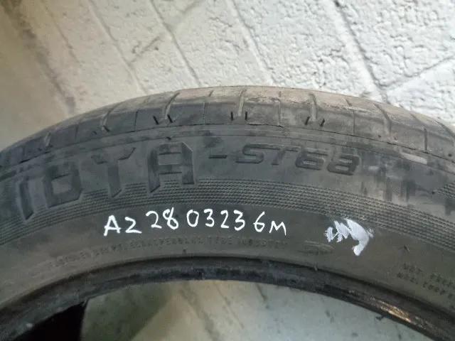 Accelera Iota Part Worn Tyre 255/50ZR19 255 50 19 7mm Tread 280323 A2