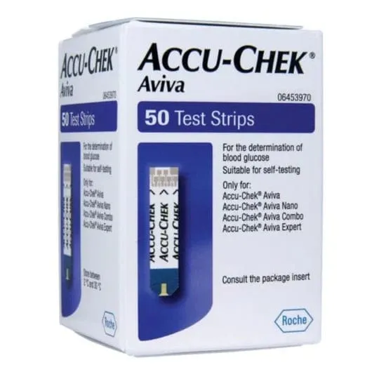 Accu Chek Aviva Test Strips 50