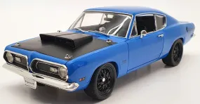 ACME 1/18 Scale A1806117 - 1969 Plymouth Hemi Cuda - Blue