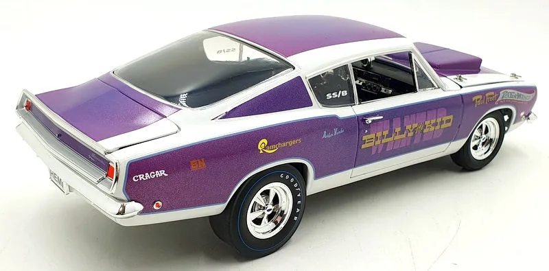 Acme 1/18 Scale A1806125 - 1968 Plymouth Barracuda Billy The Kid - Purple