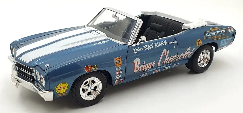 Acme 1/18 Scale Diecast A1805522 - 1970 Chevrolet Chevelle Convertible Briggs