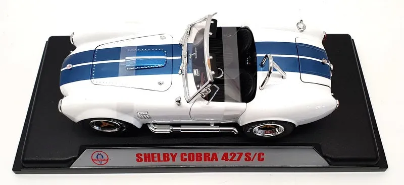 ACME 1/18 Scale Model Car SC115 - 1965 Shelby Cobra 427 - White