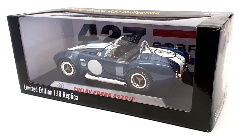 ACME 1/18 Scale Model Car SC121 - 1965 Shelby Cobra 427 - Blue