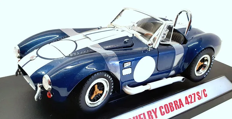 ACME 1/18 Scale Model Car SC121 - 1965 Shelby Cobra 427 - Blue