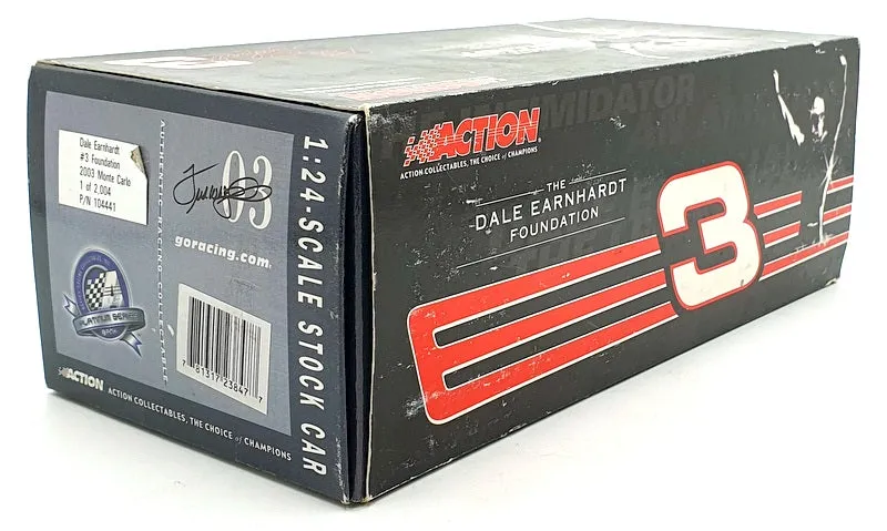 ACTION 1/24 104441 - 2003 Chevrolet Monte Carlo Foundation #3 D.Earnhardt