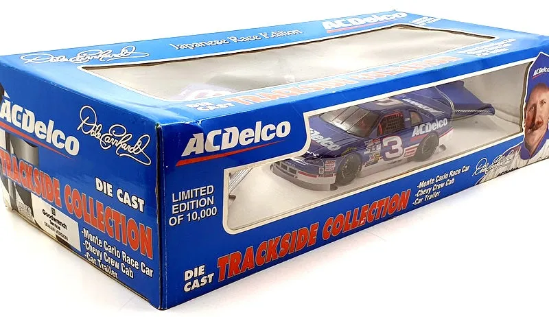 Action 1/24 Scale 125BCG ACDelco Chevrolet #3 Crew Cab NASCAR And Trailer