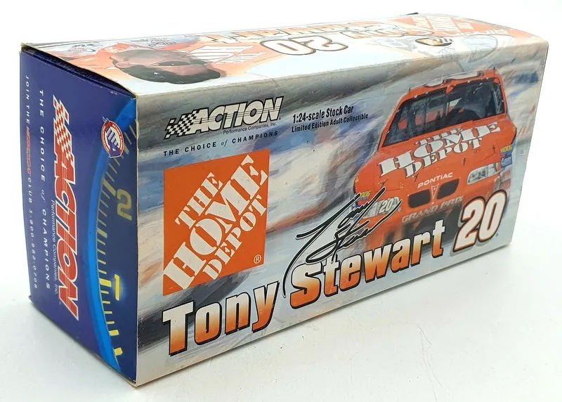 Action 1/24 Scale Diecast 101150 2001 Pontiac Grand Prix #20 Home Depot Stewart