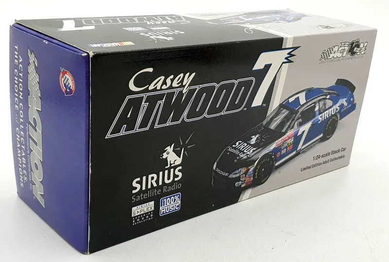 Action 1/24 Scale Diecast 102828 2002 Dodge Intrepid R/T #7 Sirius Radio