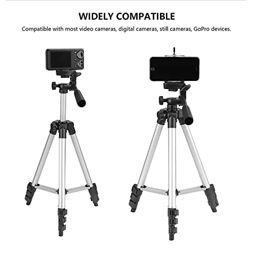 Adjustable Aluminium Alloy Tripod Stand Holder for Mobile Phones & Camera