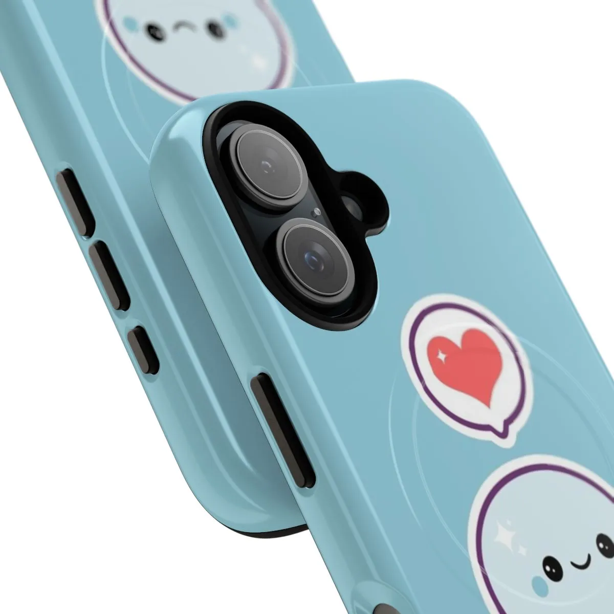 Adorable Blue Octopus Magnetic Tough Phone Cases