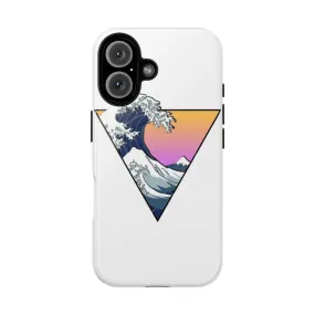 Aesthetic Phone Case with Iconic Japanese Wave Design