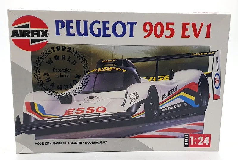 Airfix 1/24 Scale Plastic kit 06419 - Peugeot 905 EV1 Le Mans 1992 Car