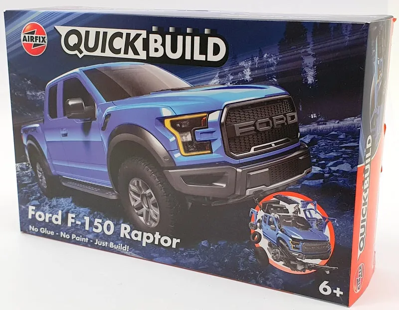 Airfix 21cm Long Model Pickup J6037 - Ford F150 Raptor Quick Build Kit