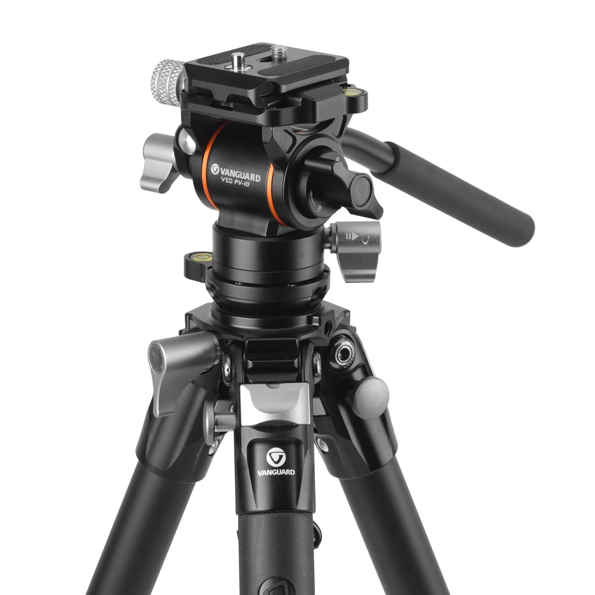 Alta Pro 3VLT 235AV 10 - Aluminium Travel Tripod with levelling base and video head - 5kg load capacity