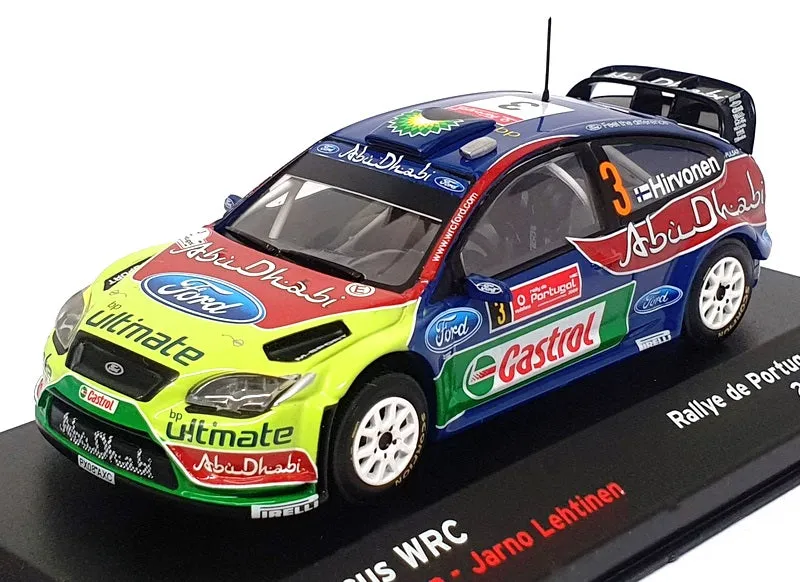 Altaya 1/43 Scale 51024B - Ford Focus WRC #3 Portugal Rally 2009