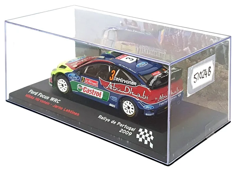 Altaya 1/43 Scale 51024B - Ford Focus WRC #3 Portugal Rally 2009