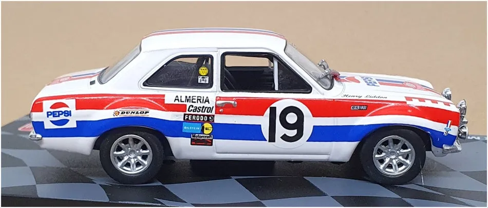 Altaya 1/43 Scale 7219 - Ford Escort RS1600 #19 Monte Carlo Rally 1972