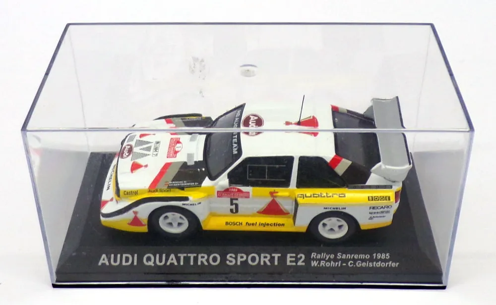 Altaya 1/43 Scale AL201019 - Audi Quattro Sport E2 - Rally Sanremo 1985