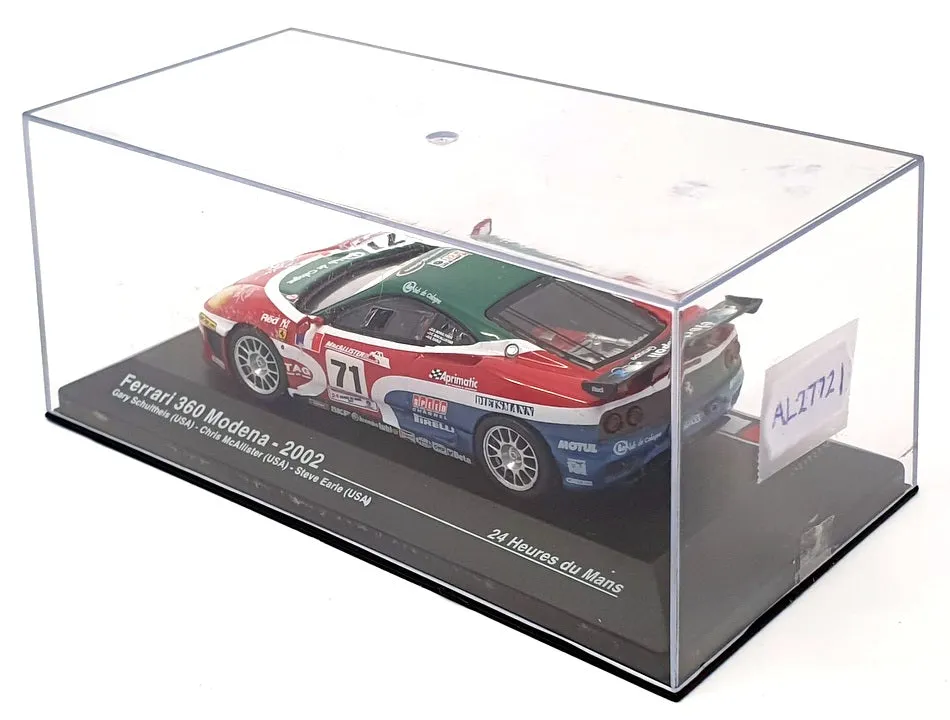 Altaya 1/43 Scale AL27721 - Ferrari 360 Modena 2002 - #71 24h Le Mans