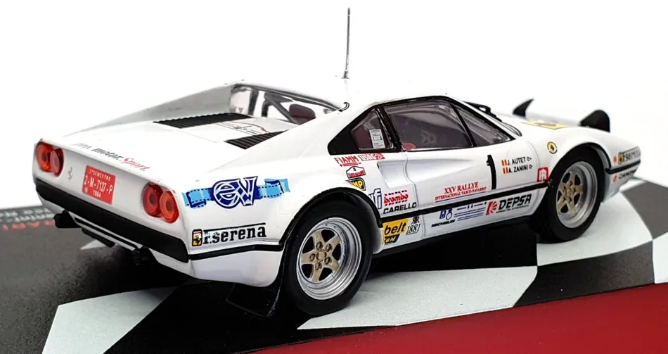 Altaya 1/43 Scale AL27721H - Ferrari 308GTB - Rallye Vesco Navarro 1984