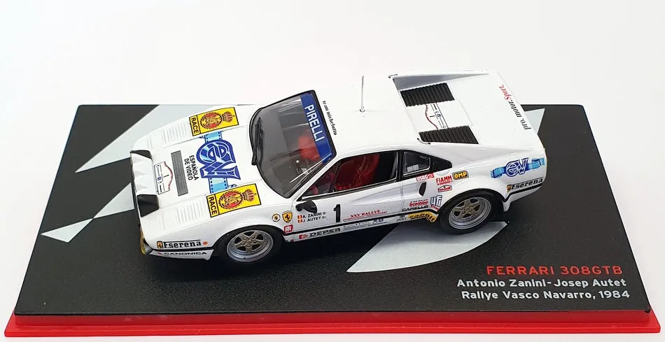 Altaya 1/43 Scale AL27721H - Ferrari 308GTB - Rallye Vesco Navarro 1984