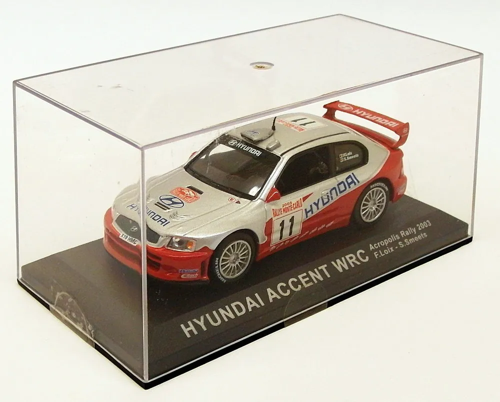 Altaya 1/43 Scale AL29319J - Hyundai Accent WRC - Acropolis Rally 2003