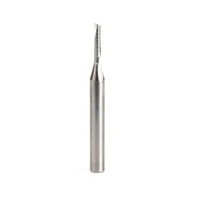 Aluminum Spiral 'O' Flute Up-Cut CNC Router Bit | 1⁄8 Dia x 5⁄8 x 1⁄4 Shank x 2 1⁄2" Long | 51482 | 738685514825