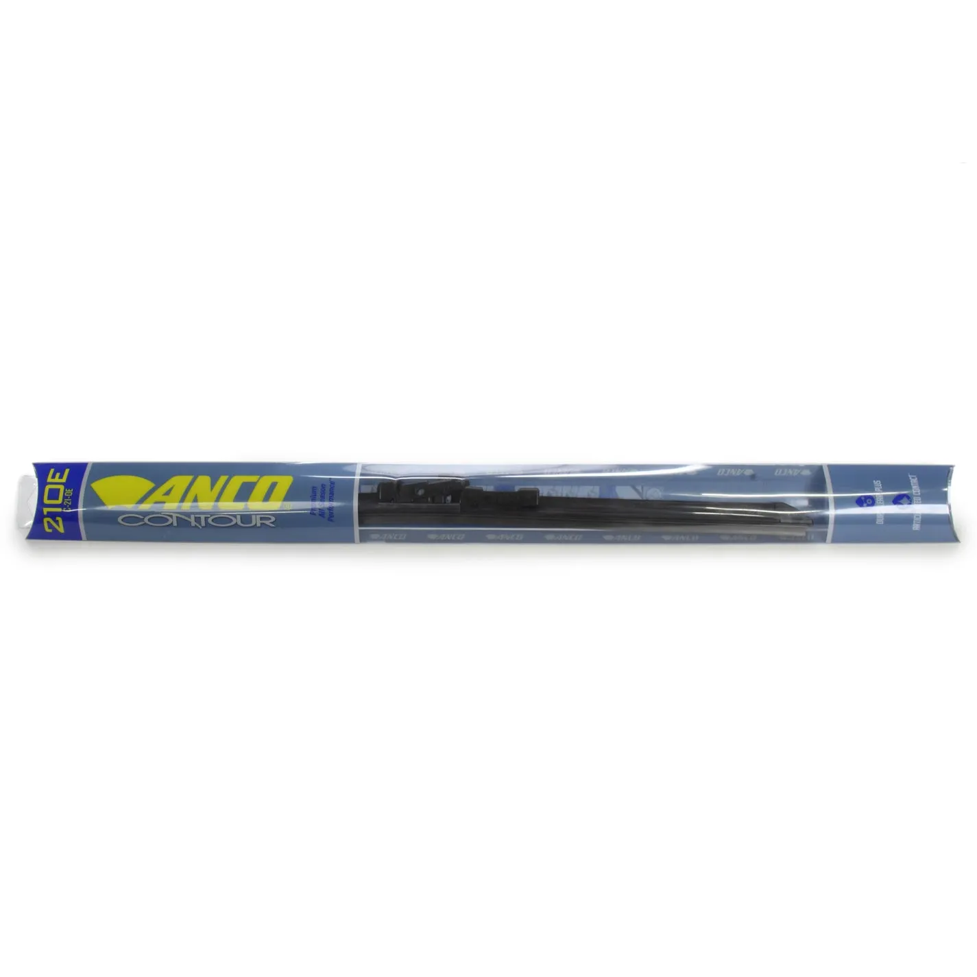 Anco Contour Wiper Blade - 21" Long - Rubber - Black