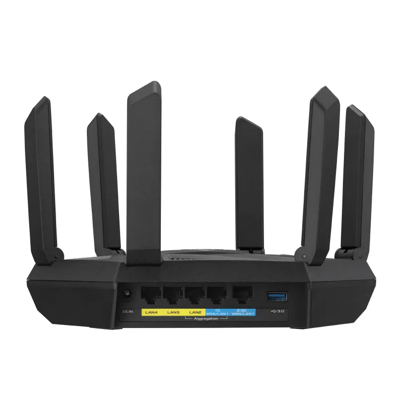 Asus Rt-Axe7800 - Wireless Router - 4-Port Switch - Gige, 2.5 Gige - Wan Ports: 2 - Wi-Fi 6E - Multi-Band