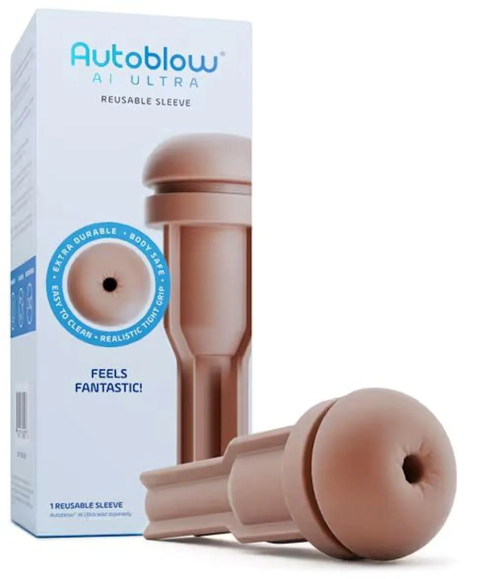 Autoblow AI Ultra Anus Sleeve - Brown